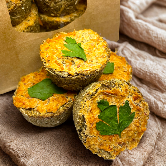 Apple Parsley Haycakes