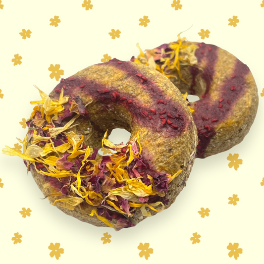 Floral Drizzle Donut - Limited Edition